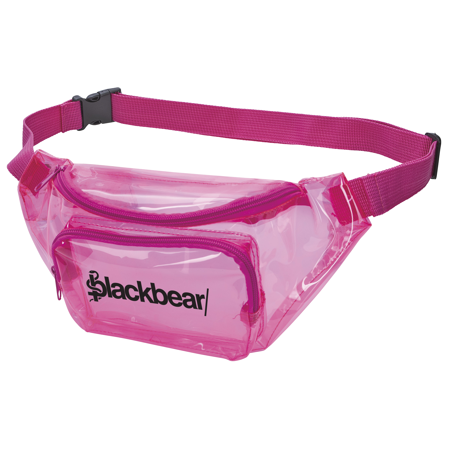 translucent pink fanny pack Blackbear Merch Store