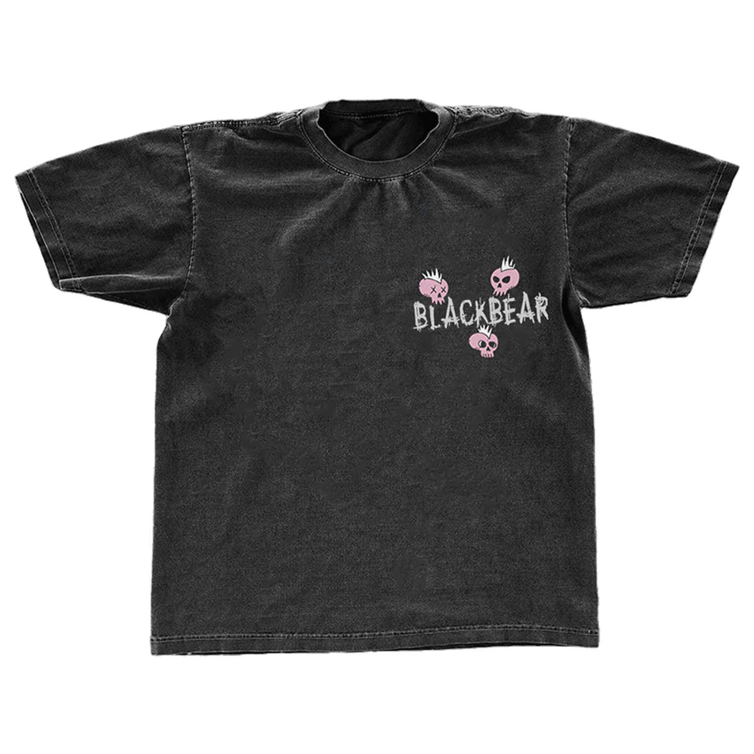 Vintage Long Beach Pink Skull Tee