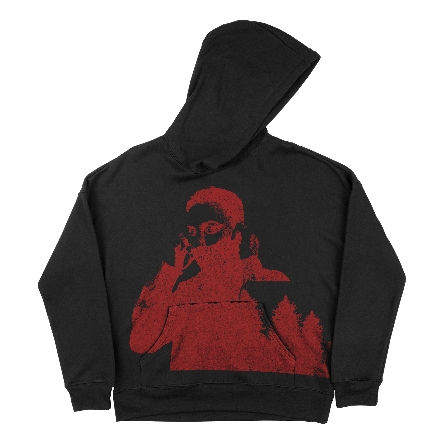 U LOVE U HOODIE - RED